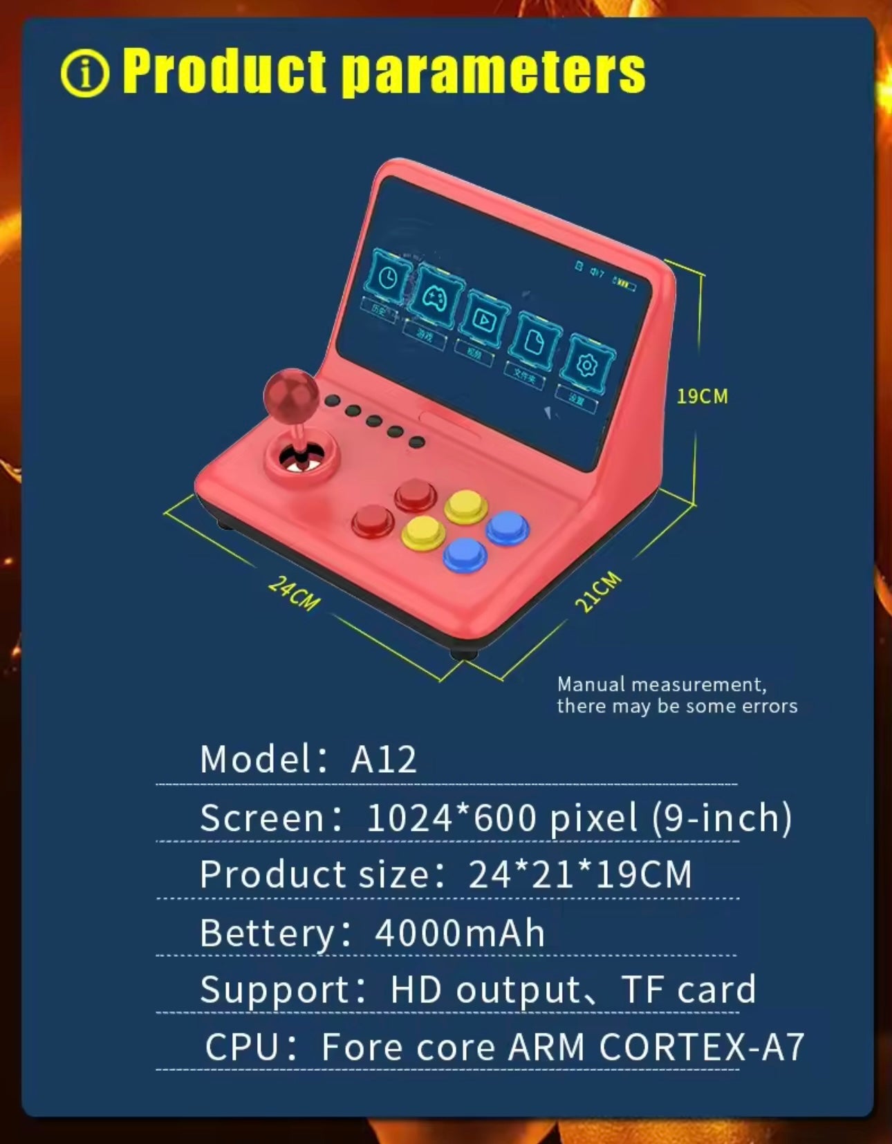 Console de jeux vidéos rétro 2000 jeux
