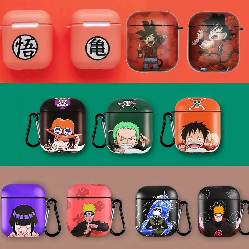 Etui à Airpods Dragon Ball Z Naruto One Piece