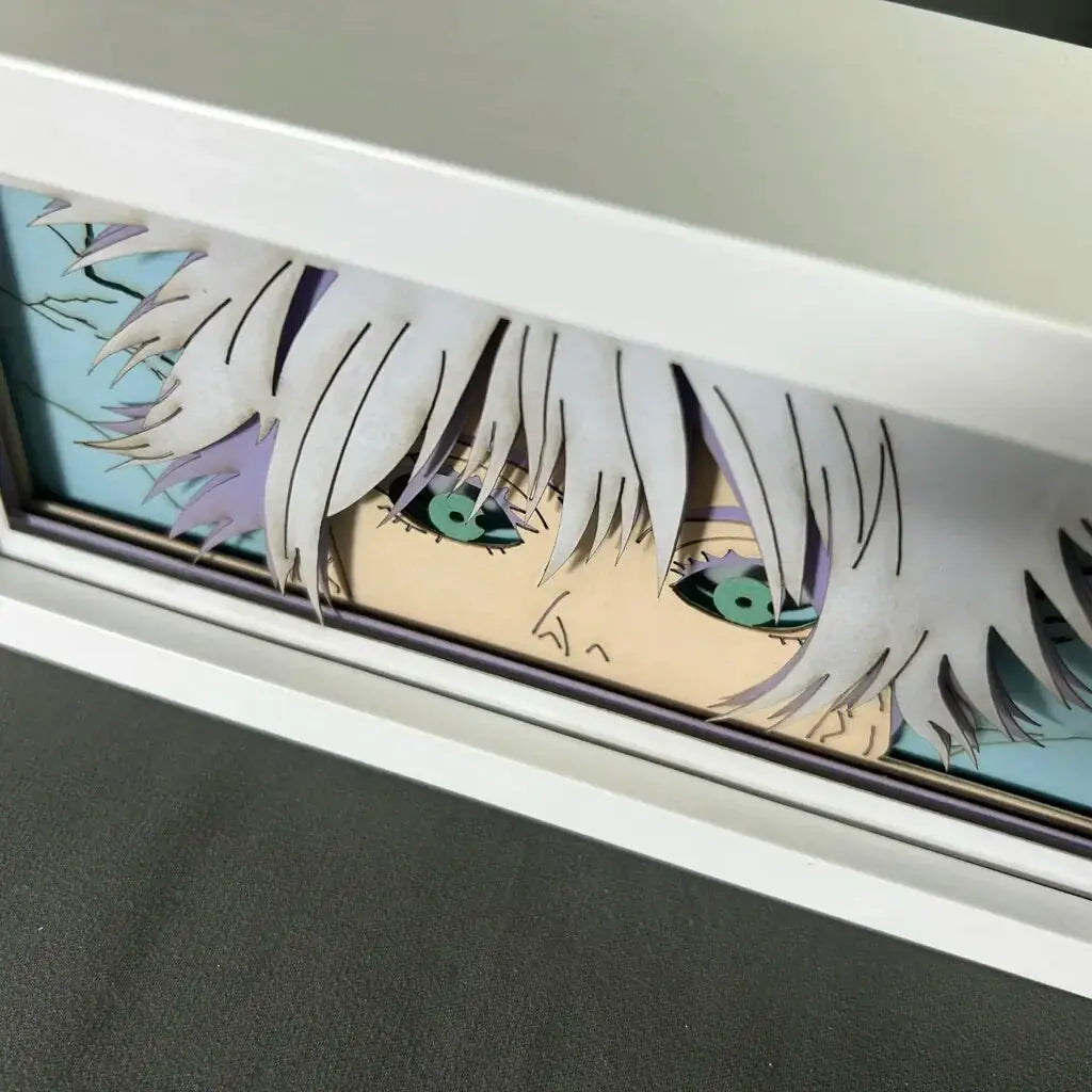 Lightbox Boîte à lumière Satoru Gojo Jujutsu Kaisen