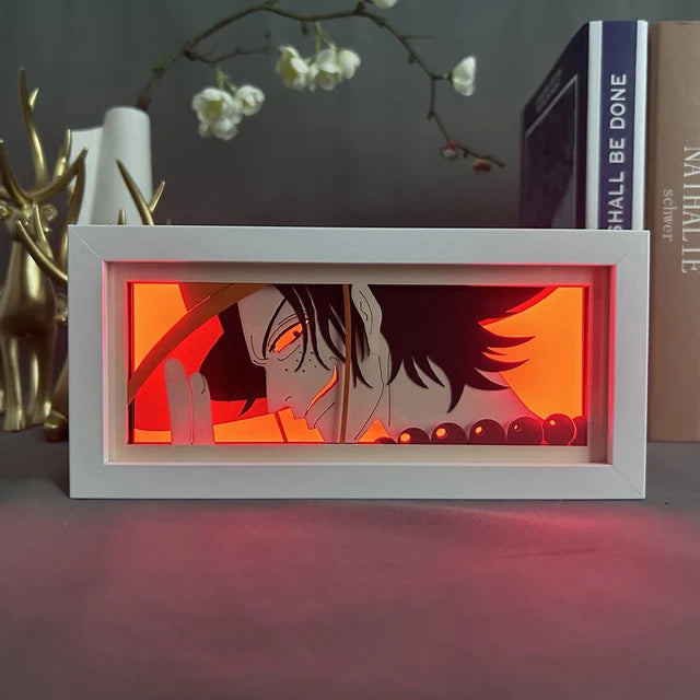 Veilleuse Lightbox Portgas D Ace One Piece