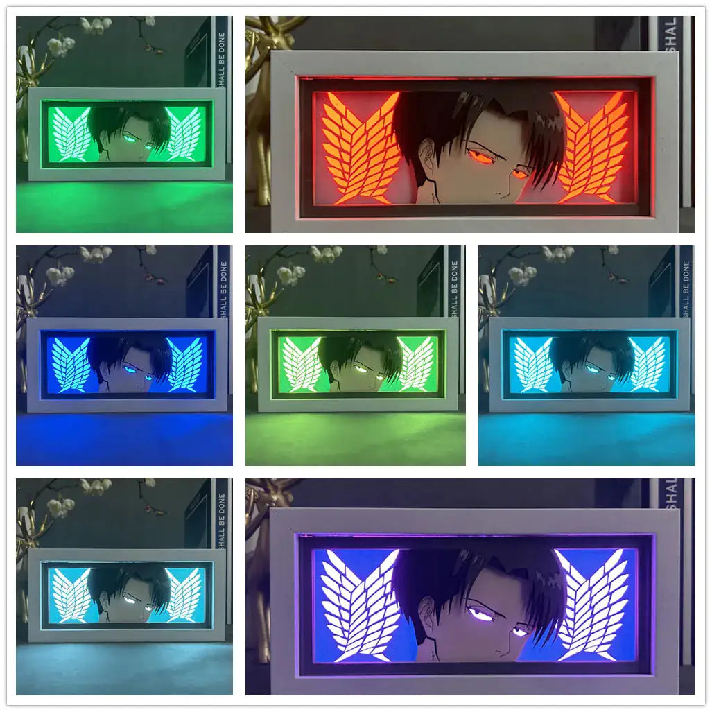 Veilleuse Lightbox Levi Ackerman