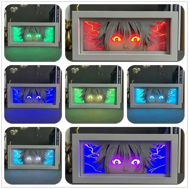 Lightbox Boîte à lumière Satoru Gojo Jujutsu Kaisen