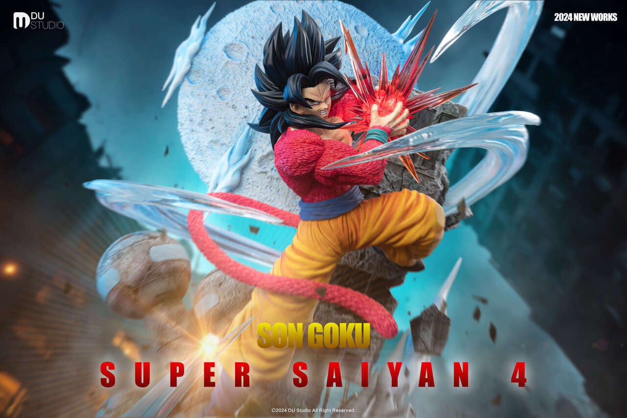 Résine Dragon ball GT Son Goku SSJ4