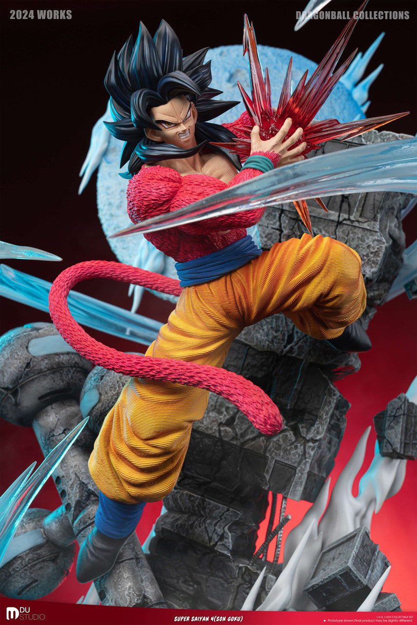 Résine Dragon ball GT Son Goku SSJ4